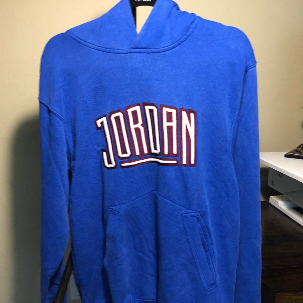 Air Jordan Blue Graphic Hoodie